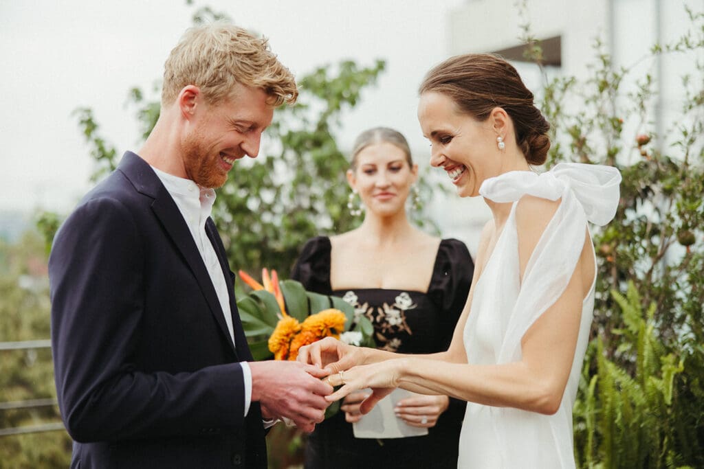 rooftop elopement ceremony mexico city